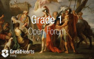 Grade 1 Open Forum